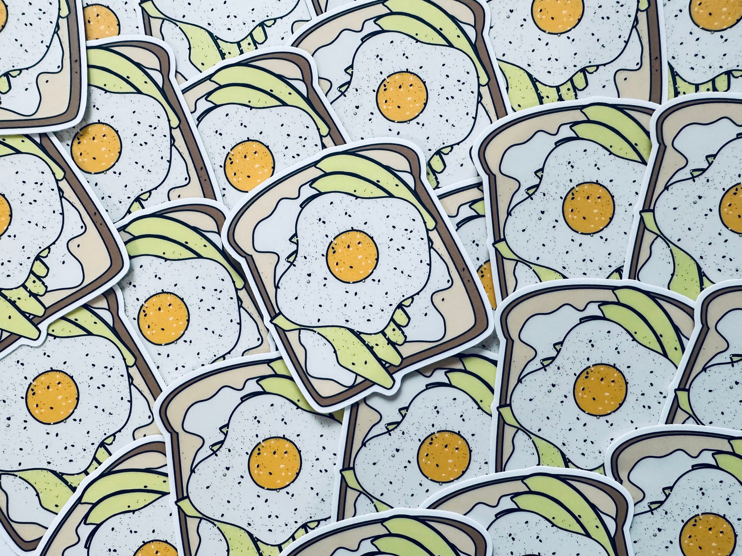 Avocado Toast Sticker maedaymaedaymaeday