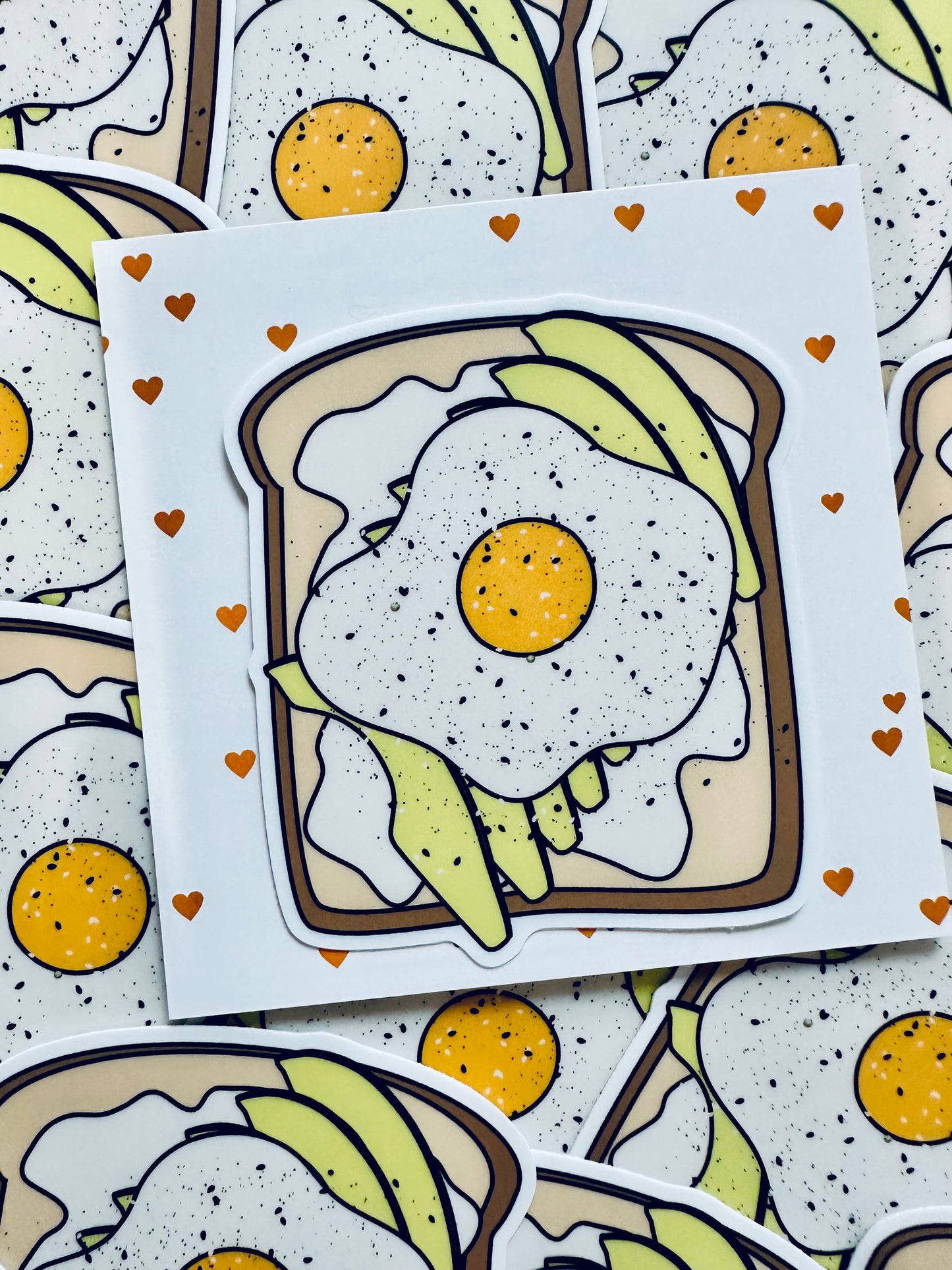 Avocado Toast Sticker maedaymaedaymaeday