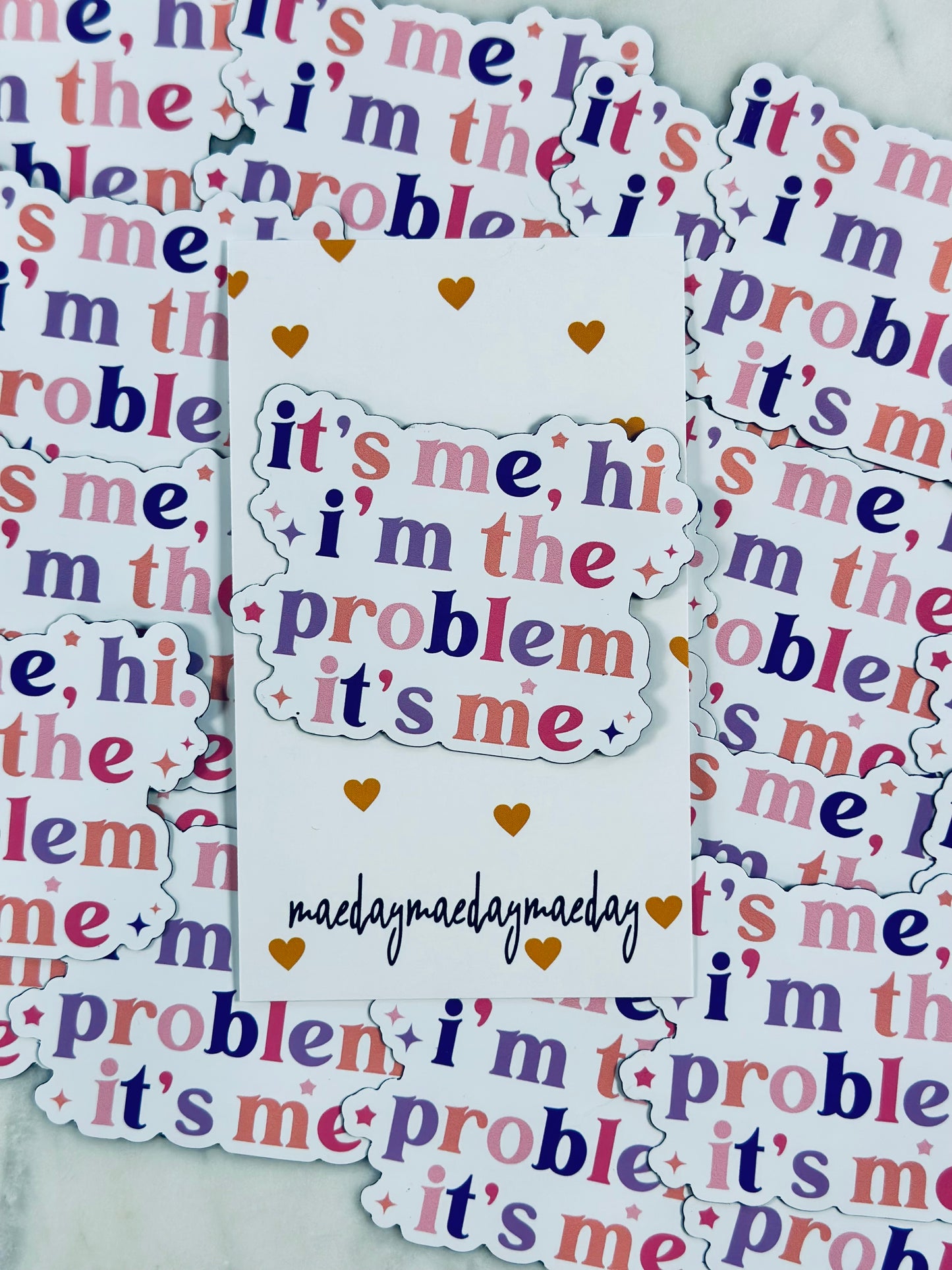 It’s Me, Hi Refrigerator/Locker/ Car Magnet – Owning the Vibe, One Sticky Situation at a Time