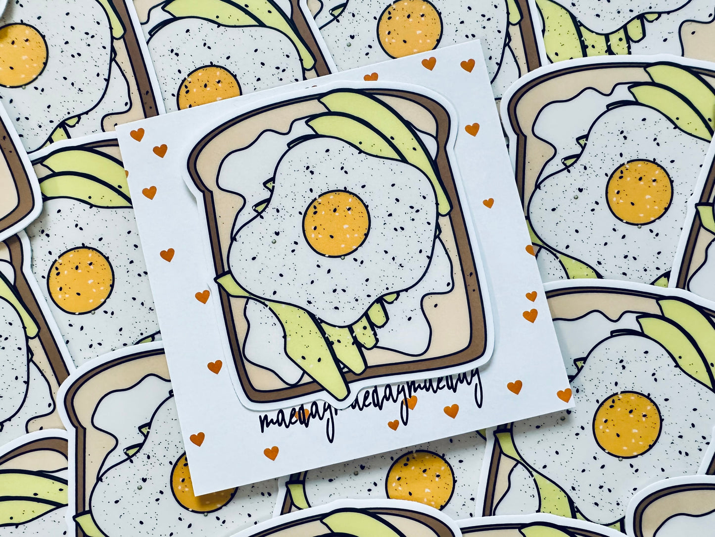 Avocado Toast Sticker maedaymaedaymaeday