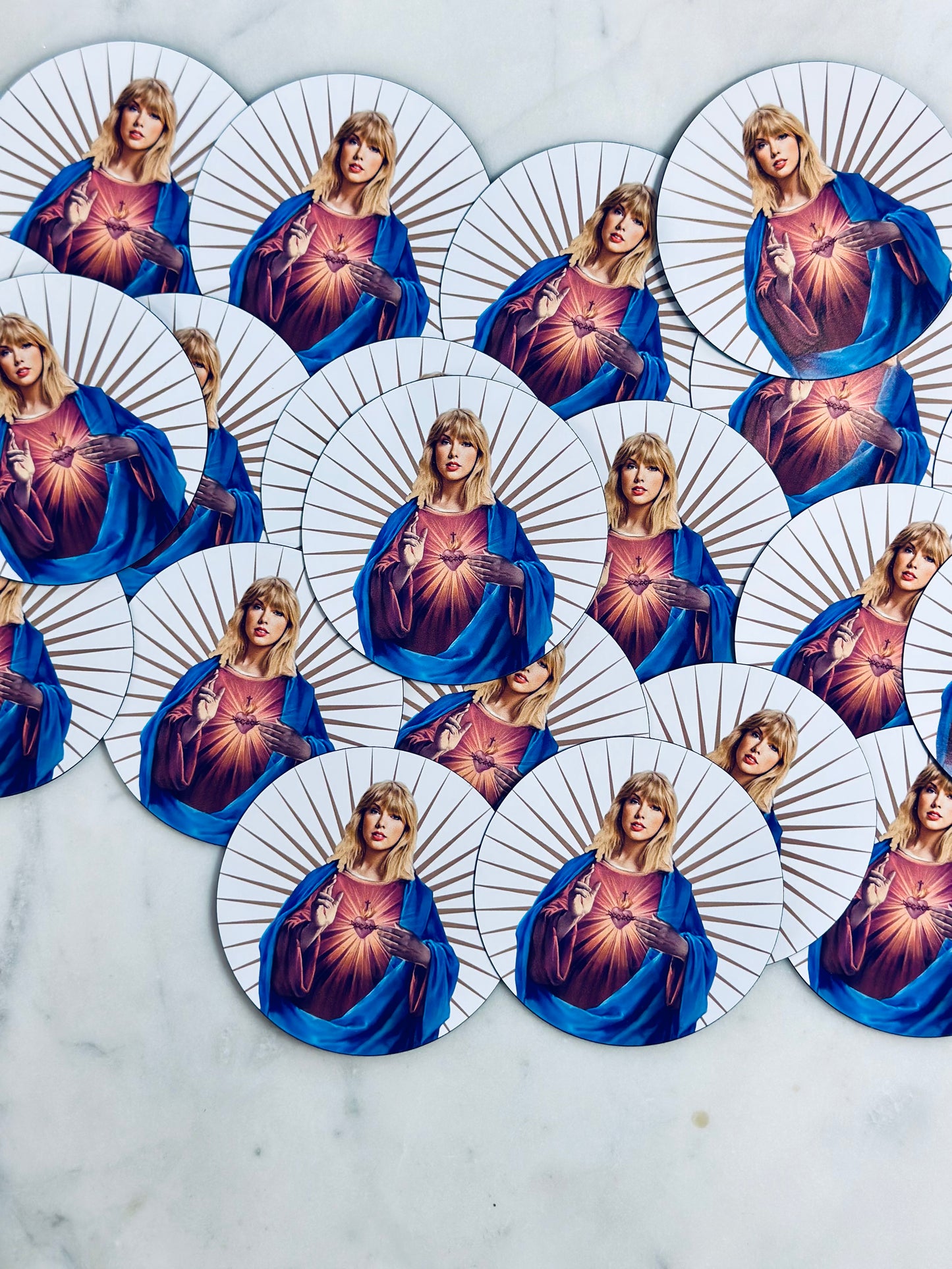 Holy Swift 3" Round Magnet for Locker/Car/Refrigerator