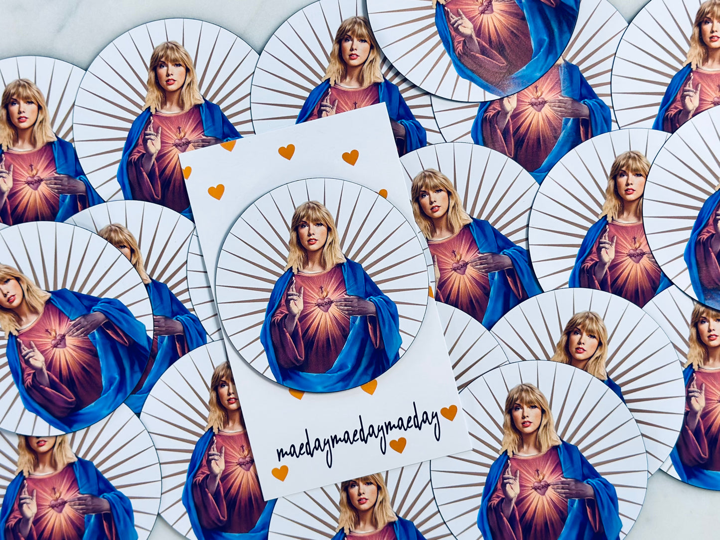Holy Swift 3" Round Magnet for Locker/Car/Refrigerator