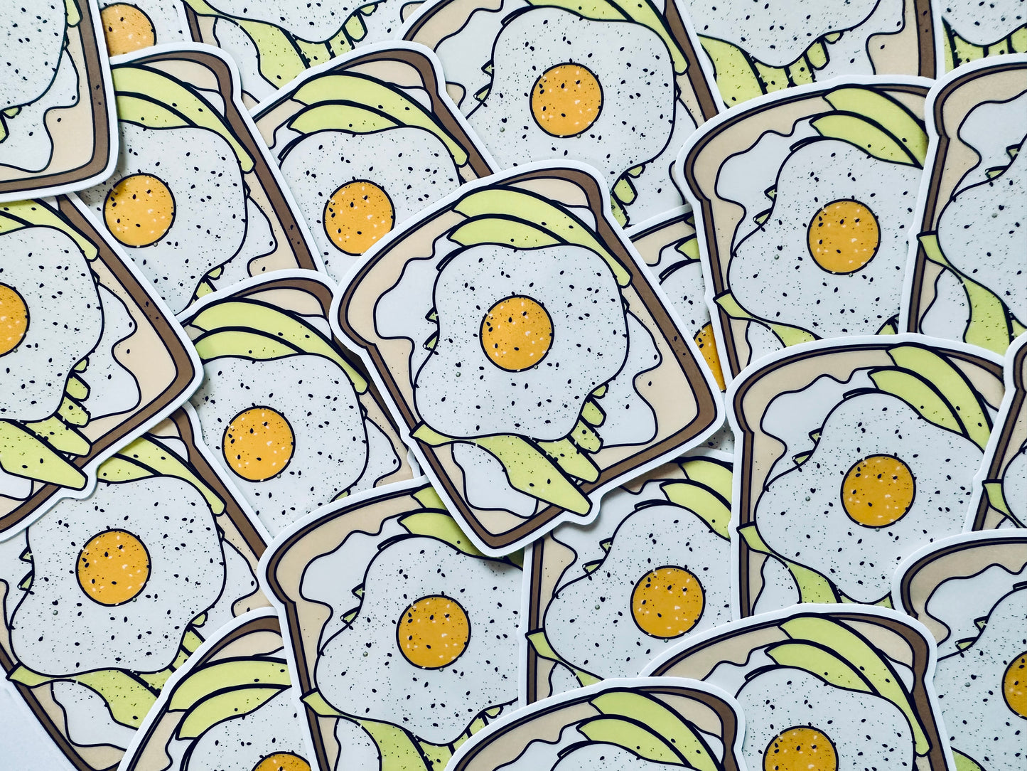 Avocado Toast Sticker maedaymaedaymaeday