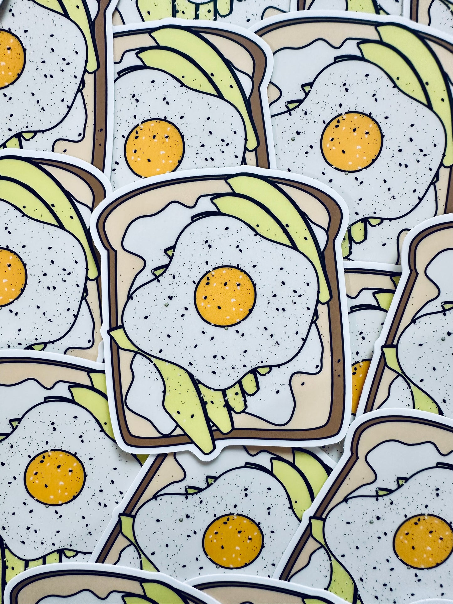 Avocado Toast Sticker maedaymaedaymaeday