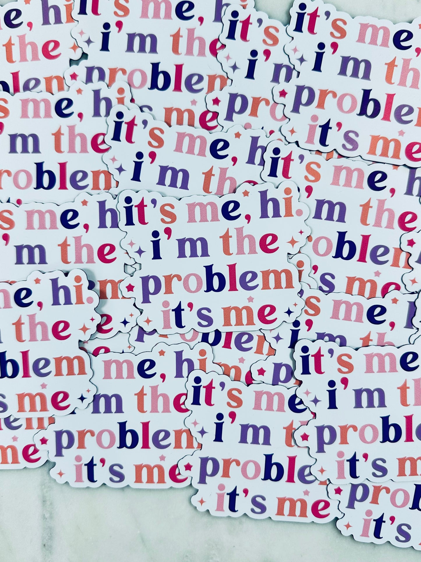 It’s Me, Hi Refrigerator/Locker/ Car Magnet – Owning the Vibe, One Sticky Situation at a Time