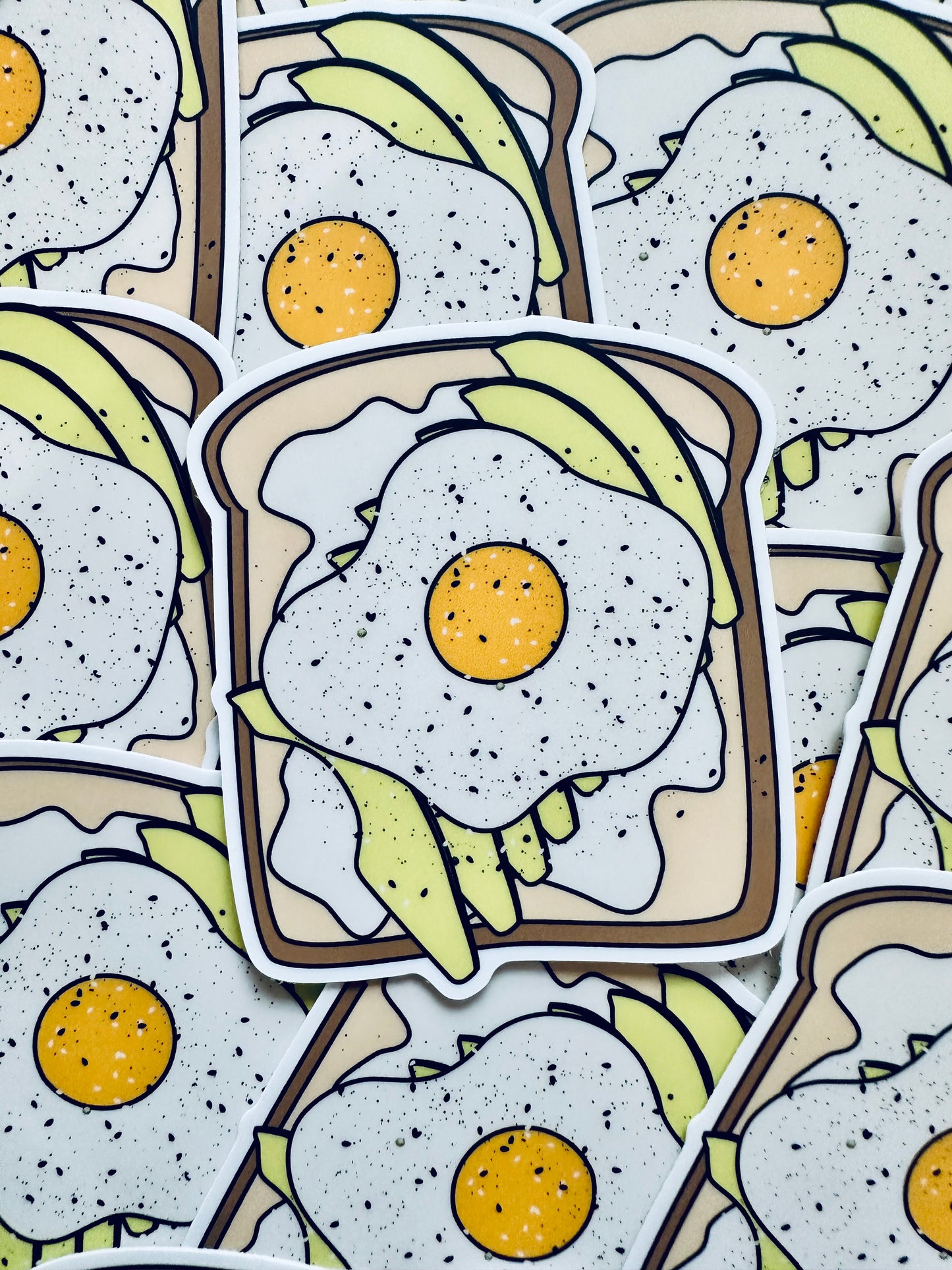 Avocado Toast Sticker maedaymaedaymaeday