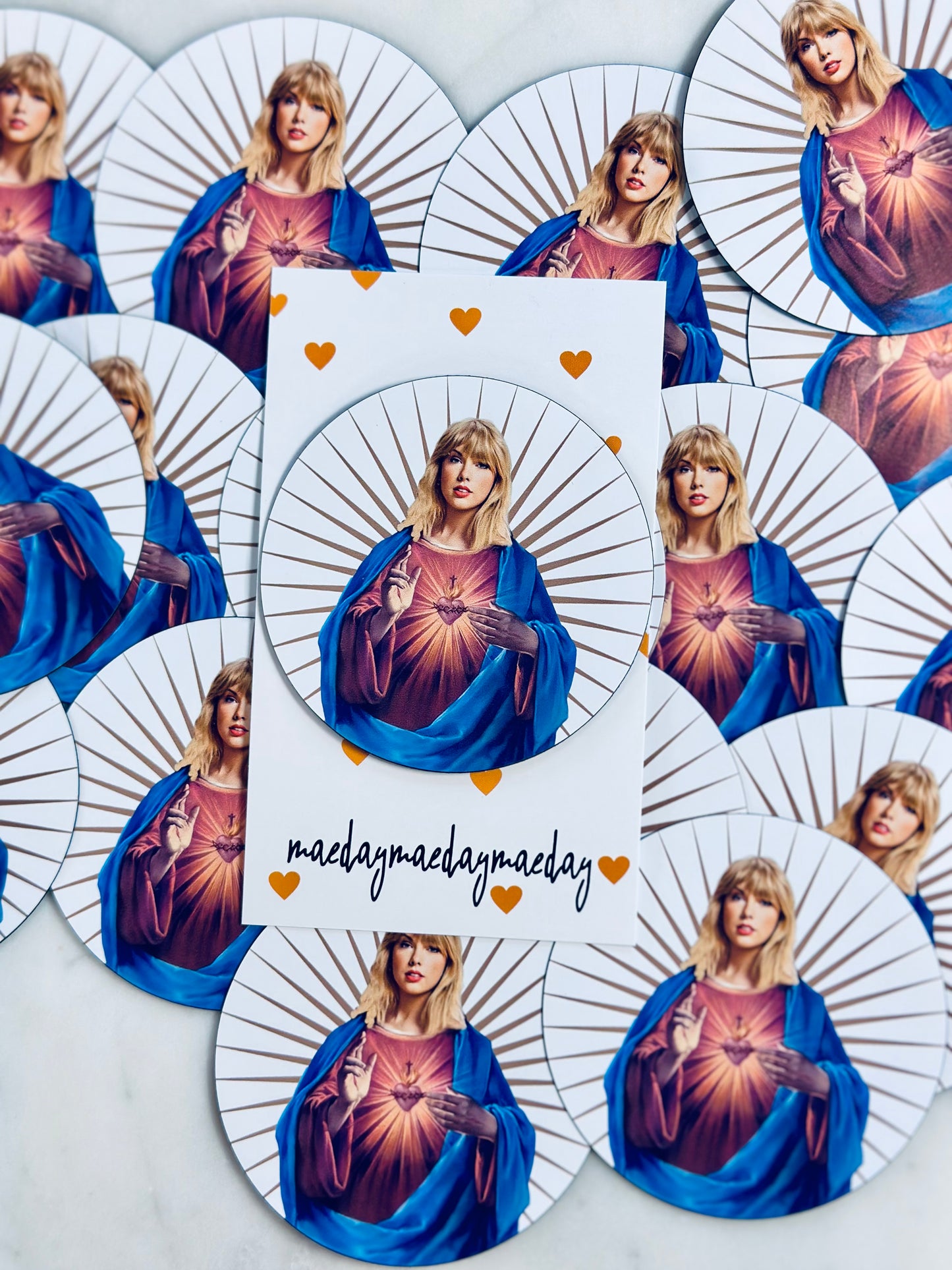 Holy Swift 3" Round Magnet for Locker/Car/Refrigerator