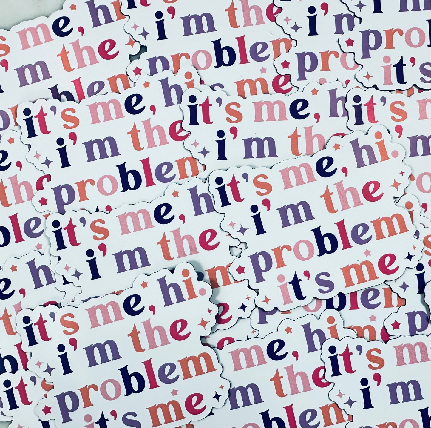 It’s Me, Hi Refrigerator/Locker/ Car Magnet – Owning the Vibe, One Sticky Situation at a Time