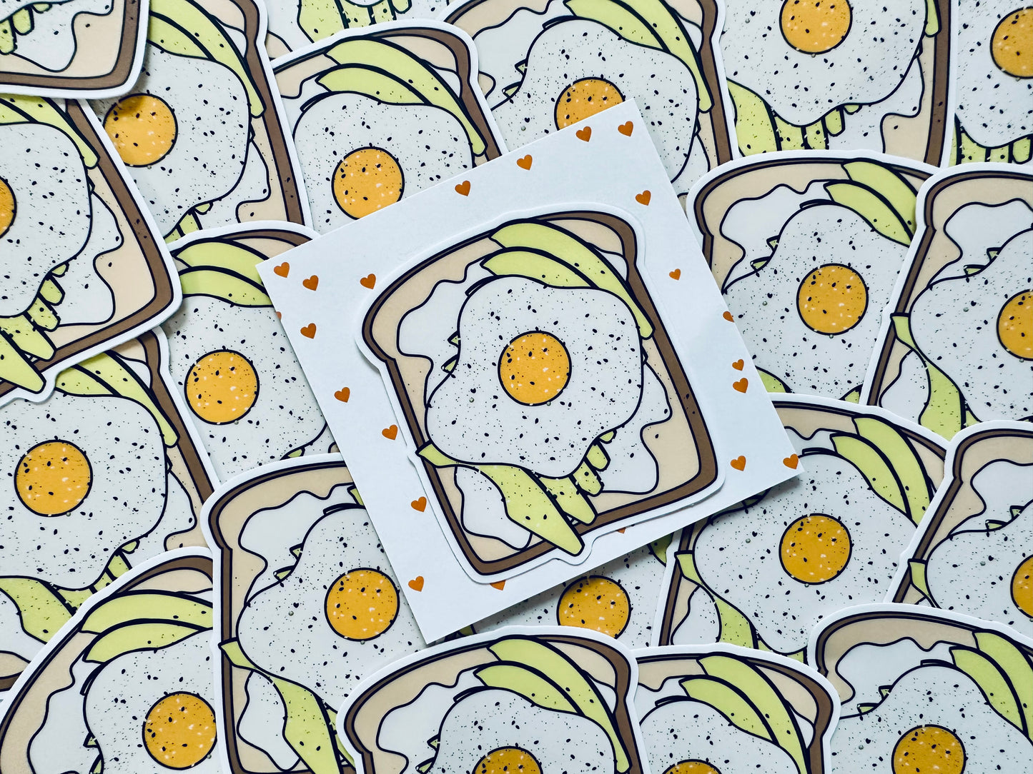 Avocado Toast Sticker maedaymaedaymaeday