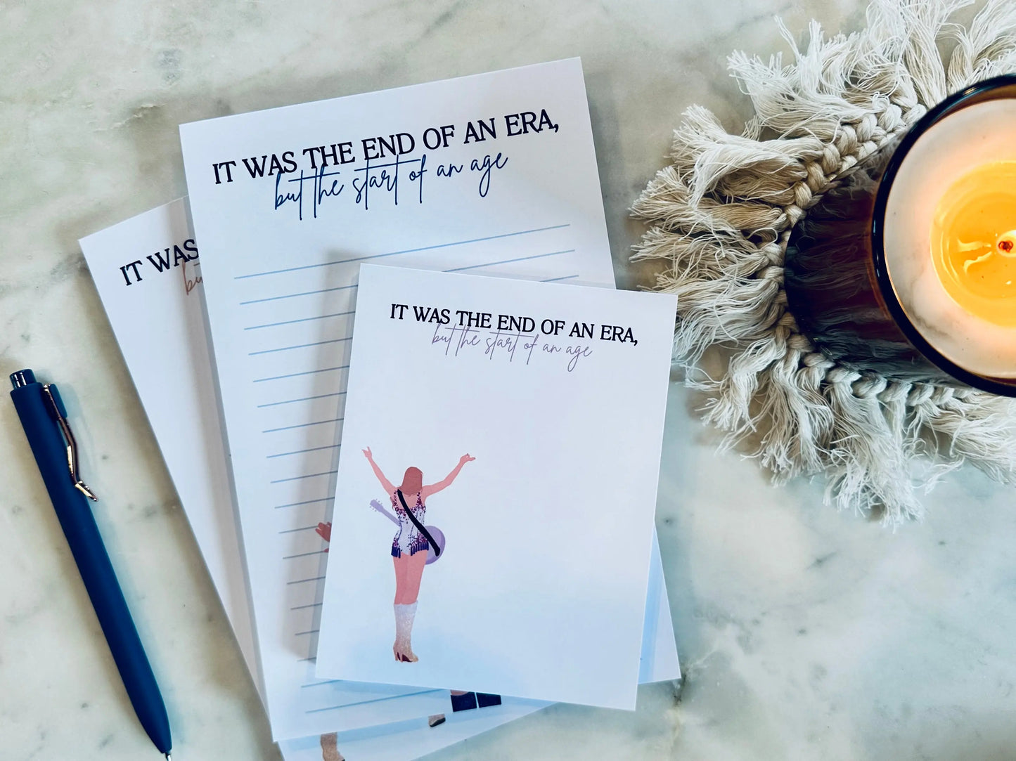 End of an Era Notepad, 50 Page Notepad maedaymaedaymaeday