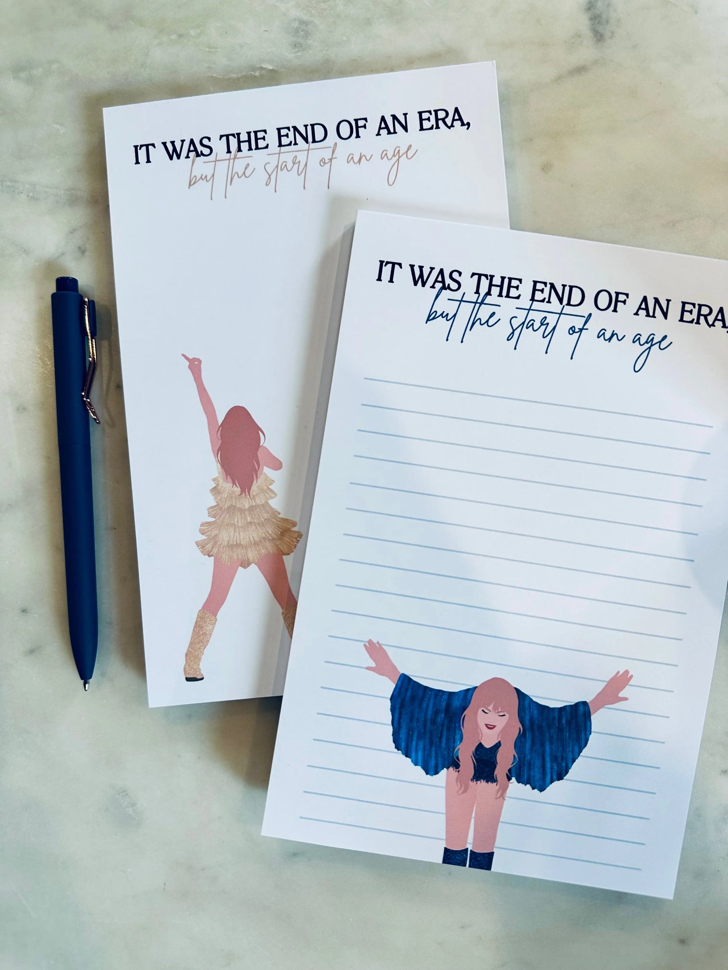 End of an Era Notepad, 50 Page Notepad maedaymaedaymaeday