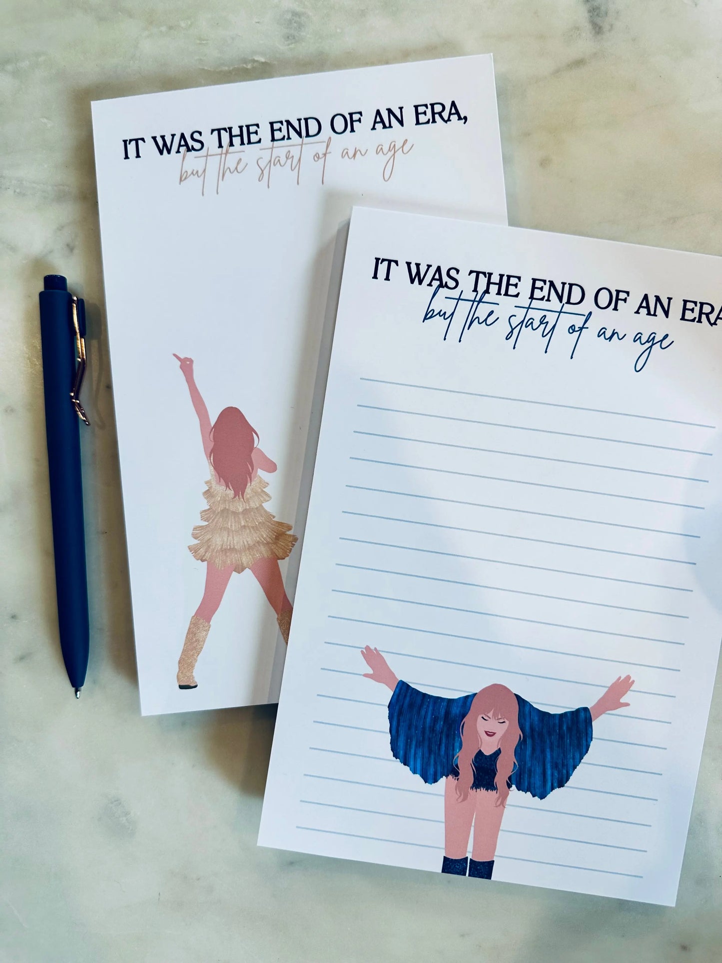 End of an Era Notepad, 50 Page Notepad maedaymaedaymaeday