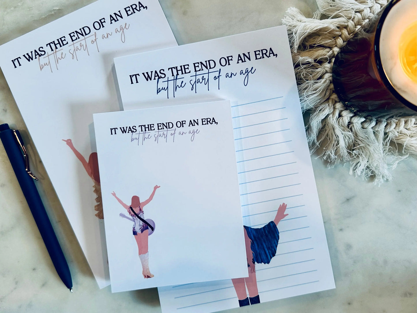 End of an Era Notepad, 50 Page Notepad maedaymaedaymaeday