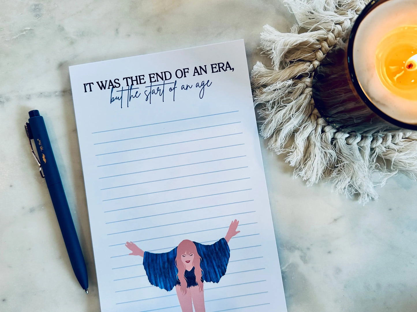 End of an Era Notepad, 50 Page Notepad maedaymaedaymaeday