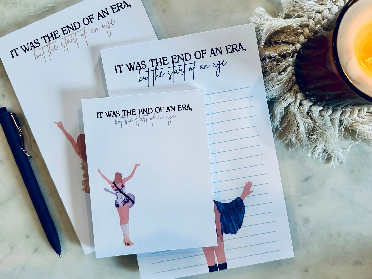 End of an Era Notepad, 50 Page Notepad maedaymaedaymaeday