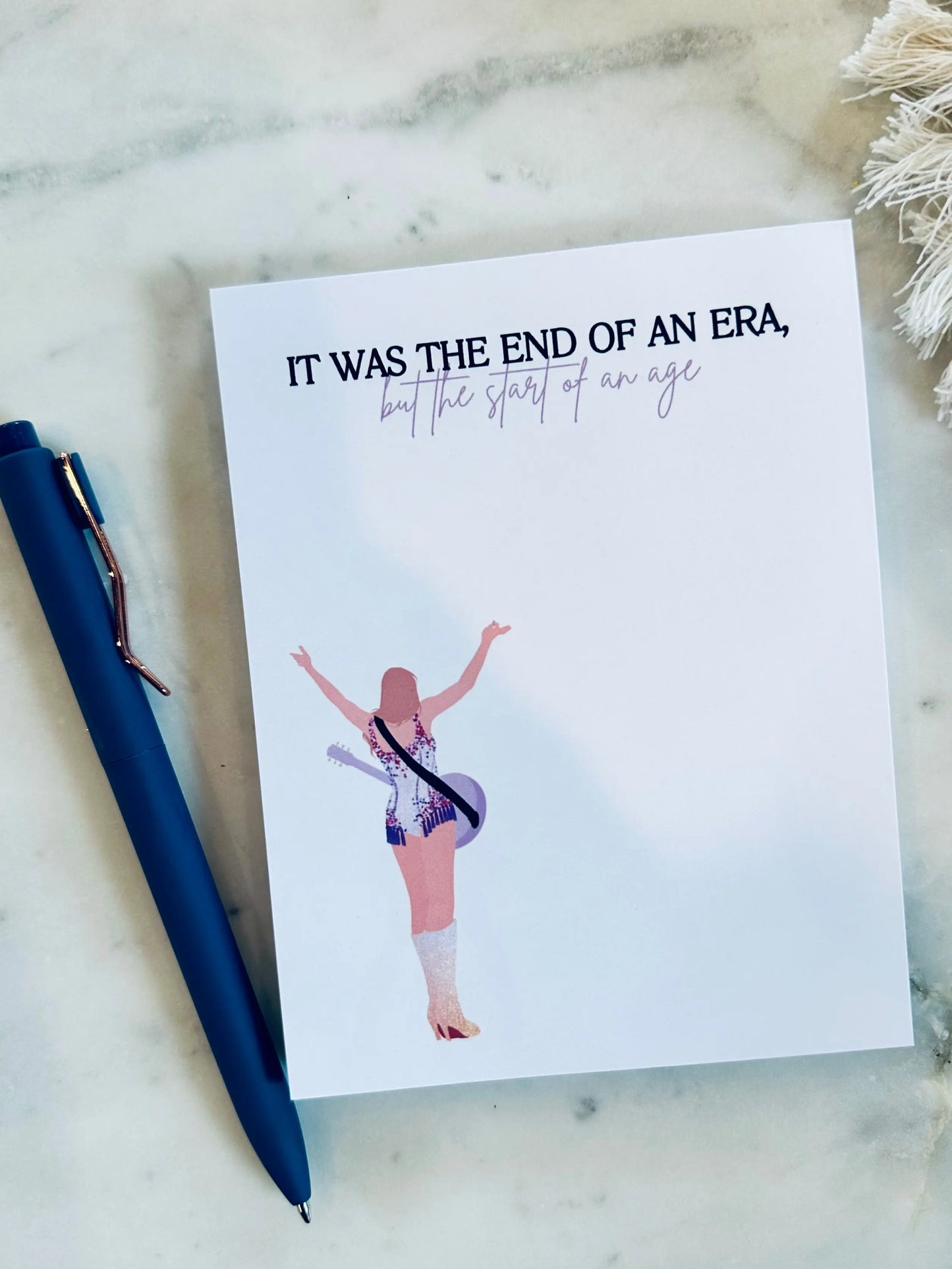 End of an Era Notepad, 50 Page Notepad maedaymaedaymaeday