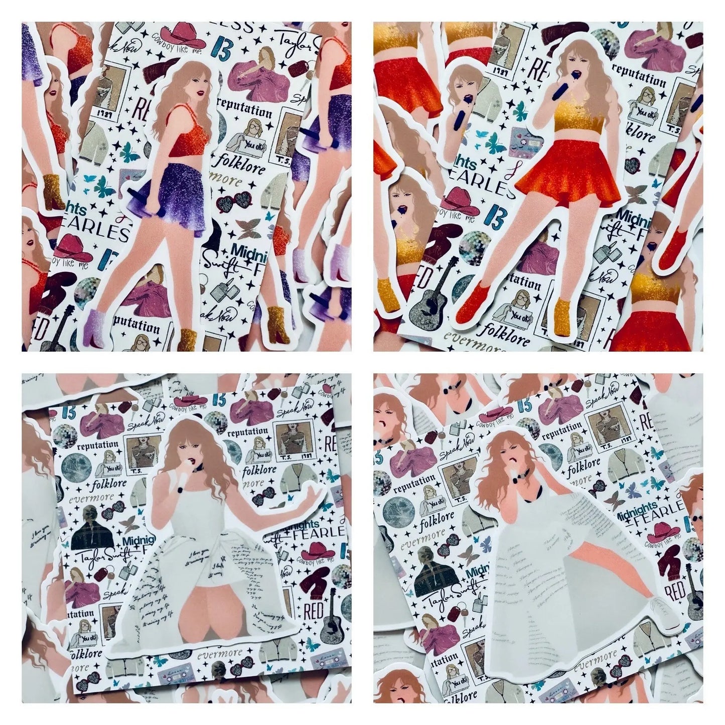 Europe By the Eras Outfit Sticker, Eras Taylor Outfit Costume Sticker, Swift Inspired Vinyl Sticker, Laptop Sticker maedaymaedaymaeday