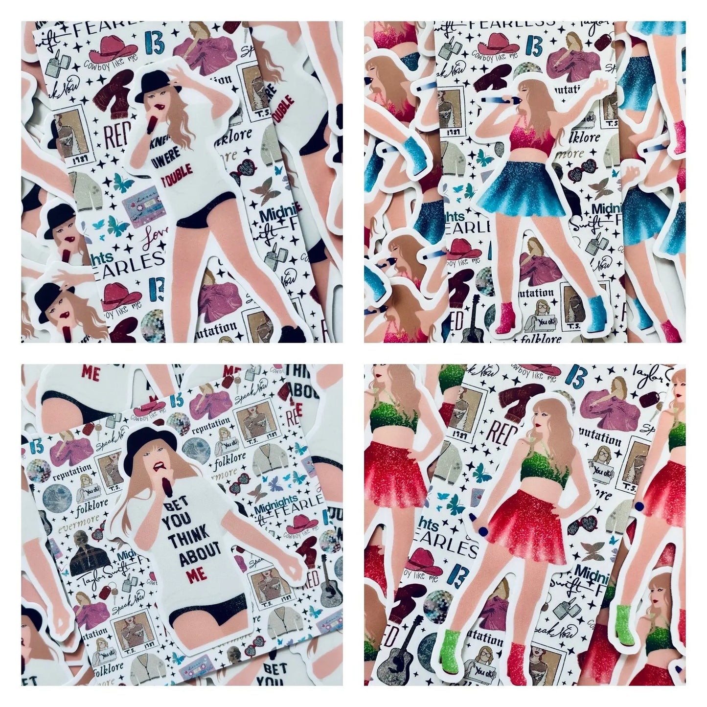 Europe By the Eras Outfit Sticker, Eras Taylor Outfit Costume Sticker, Swift Inspired Vinyl Sticker, Laptop Sticker maedaymaedaymaeday