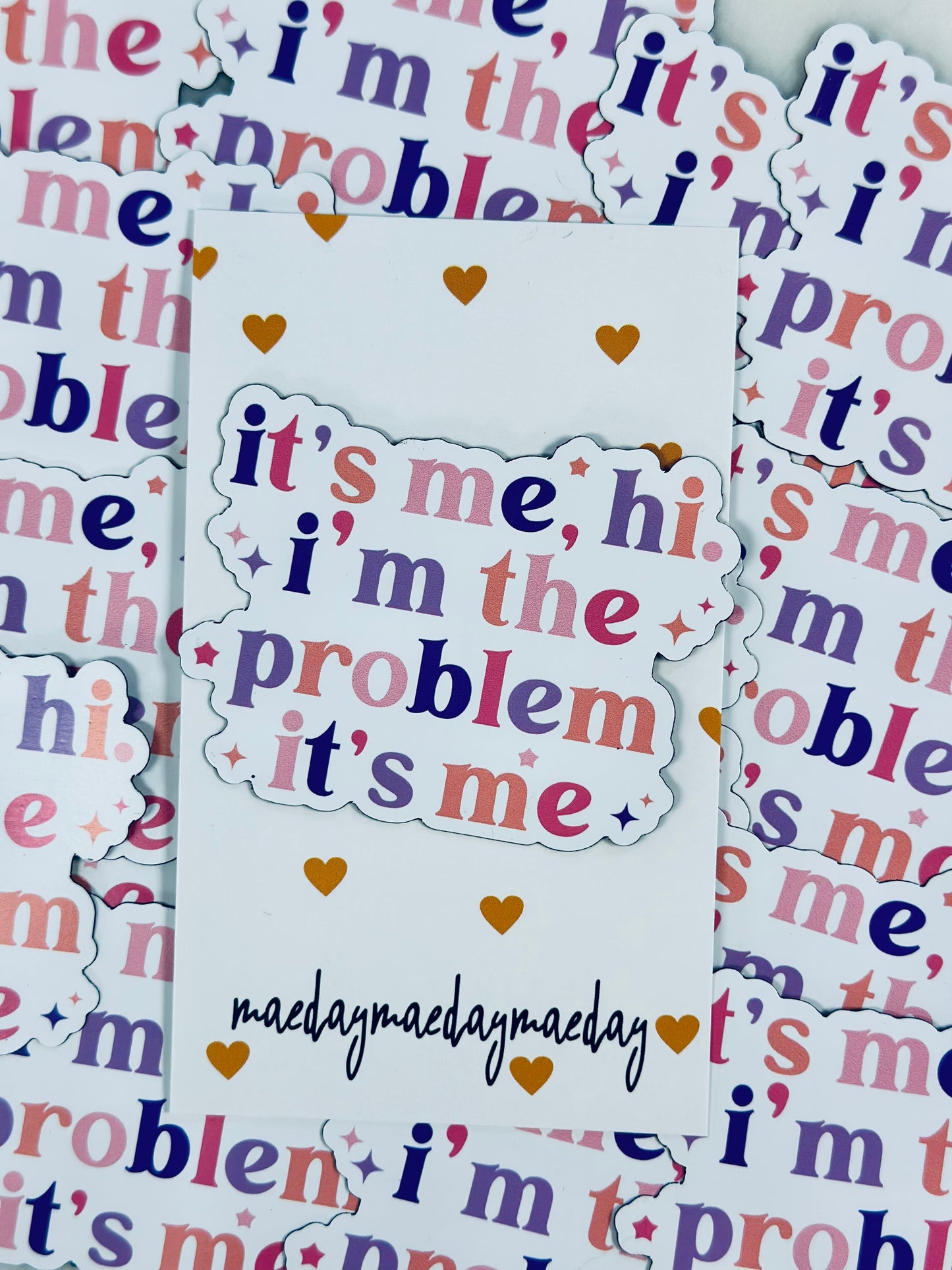 It’s Me, Hi Refrigerator/Locker/ Car Magnet – Owning the Vibe, One Sticky Situation at a Time