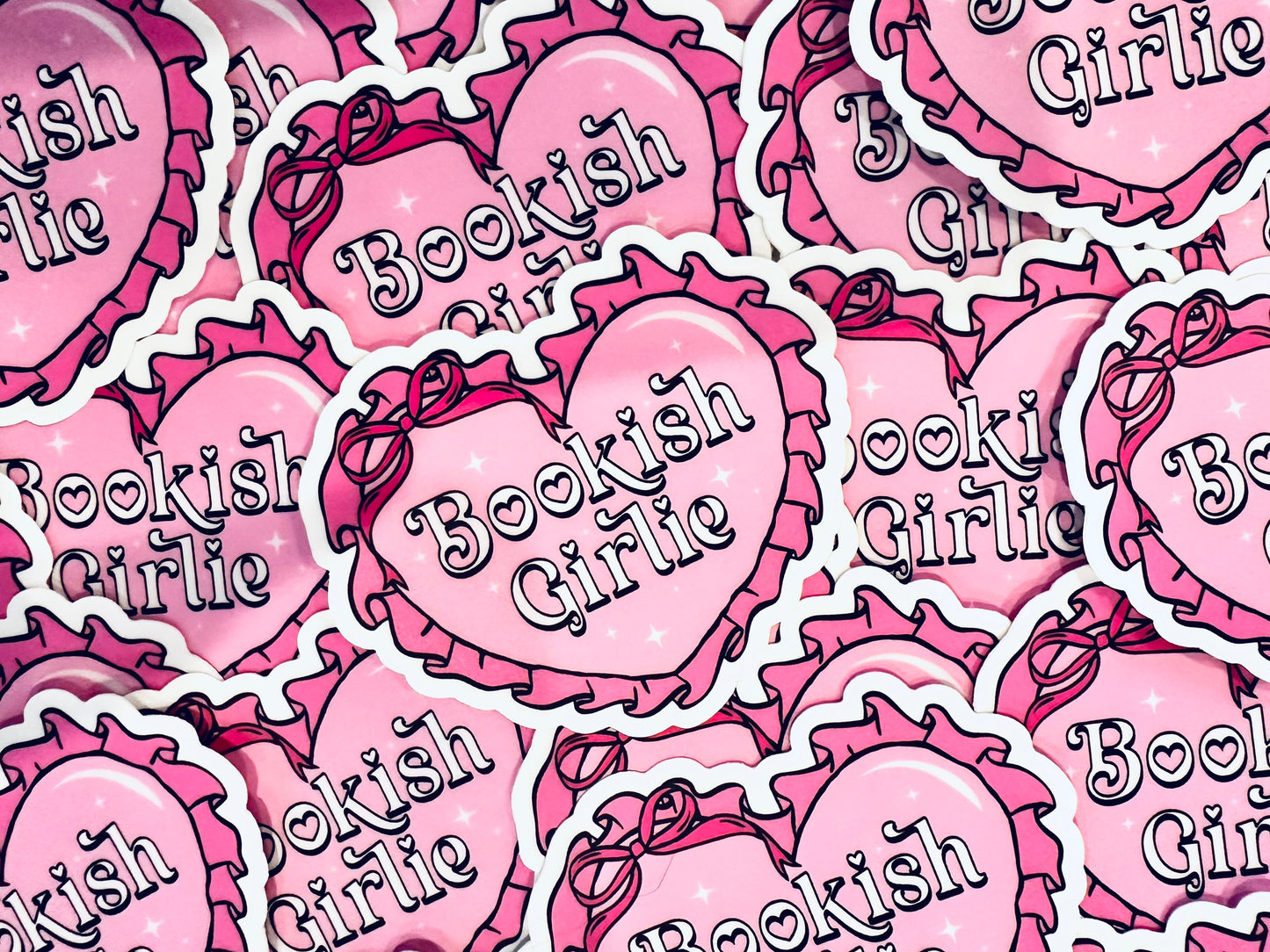 Hopeless Romantic Book Lover Sticker, Red Rose Wreath Lover, TRL Hopeless Romantic Sticker, Sticker for Kindle, Laptop, Booktok, Bookish maedaymaedaymaeday
