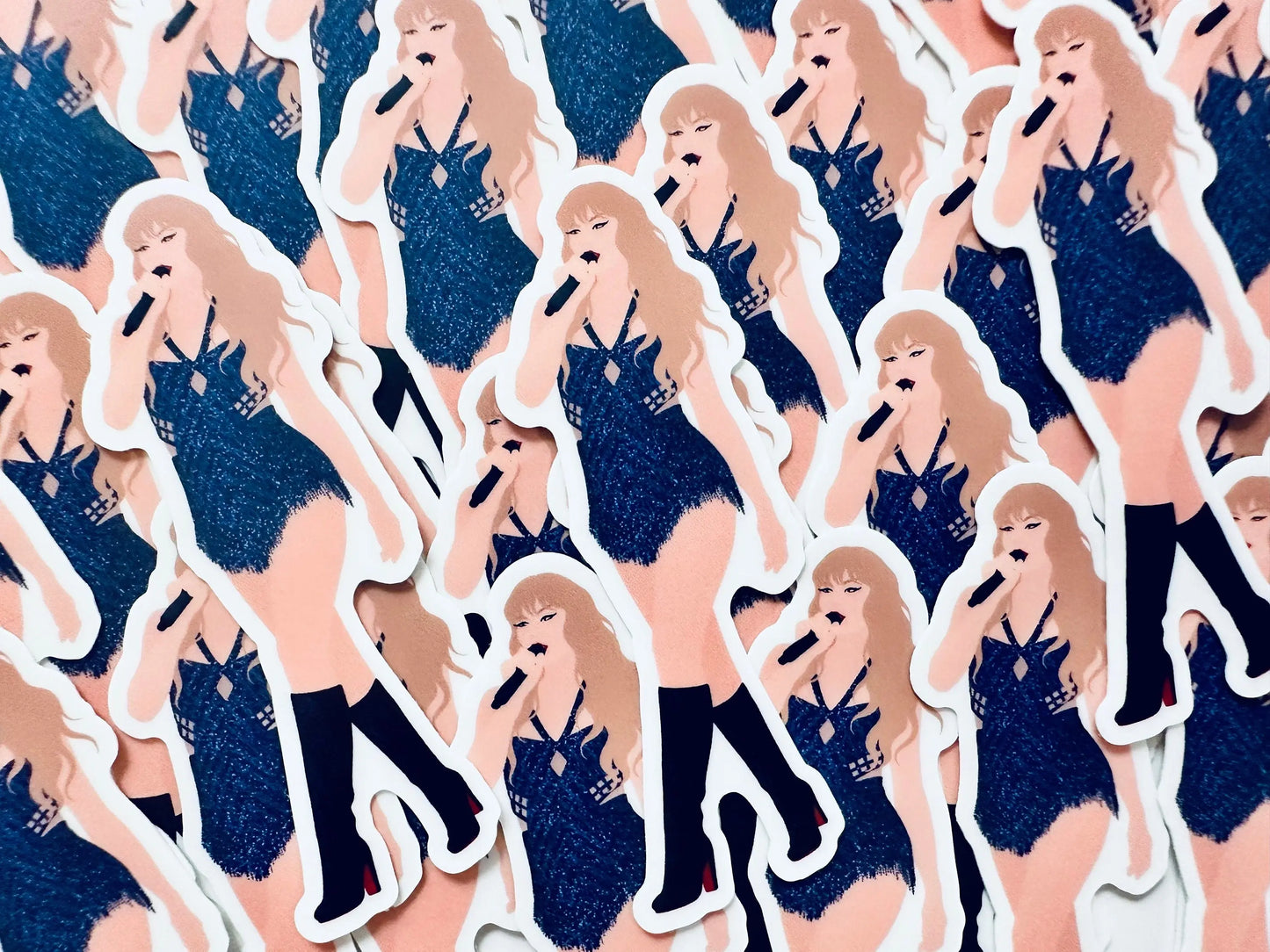 NEW Europe Blue Midnights Eras Bodysuit Sticker, Midnights Sticker,By the Eras Outfit Sticker,Eras Outfit Sticker, Swiftie Inspired Sticker maedaymaedaymaeday