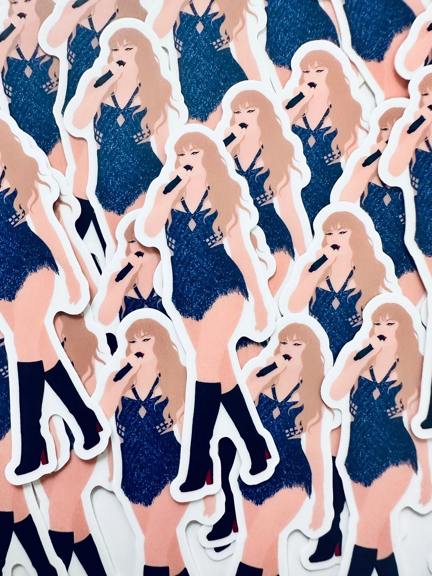 NEW Europe Blue Midnights Eras Bodysuit Sticker, Midnights Sticker,By the Eras Outfit Sticker,Eras Outfit Sticker, Swiftie Inspired Sticker maedaymaedaymaeday