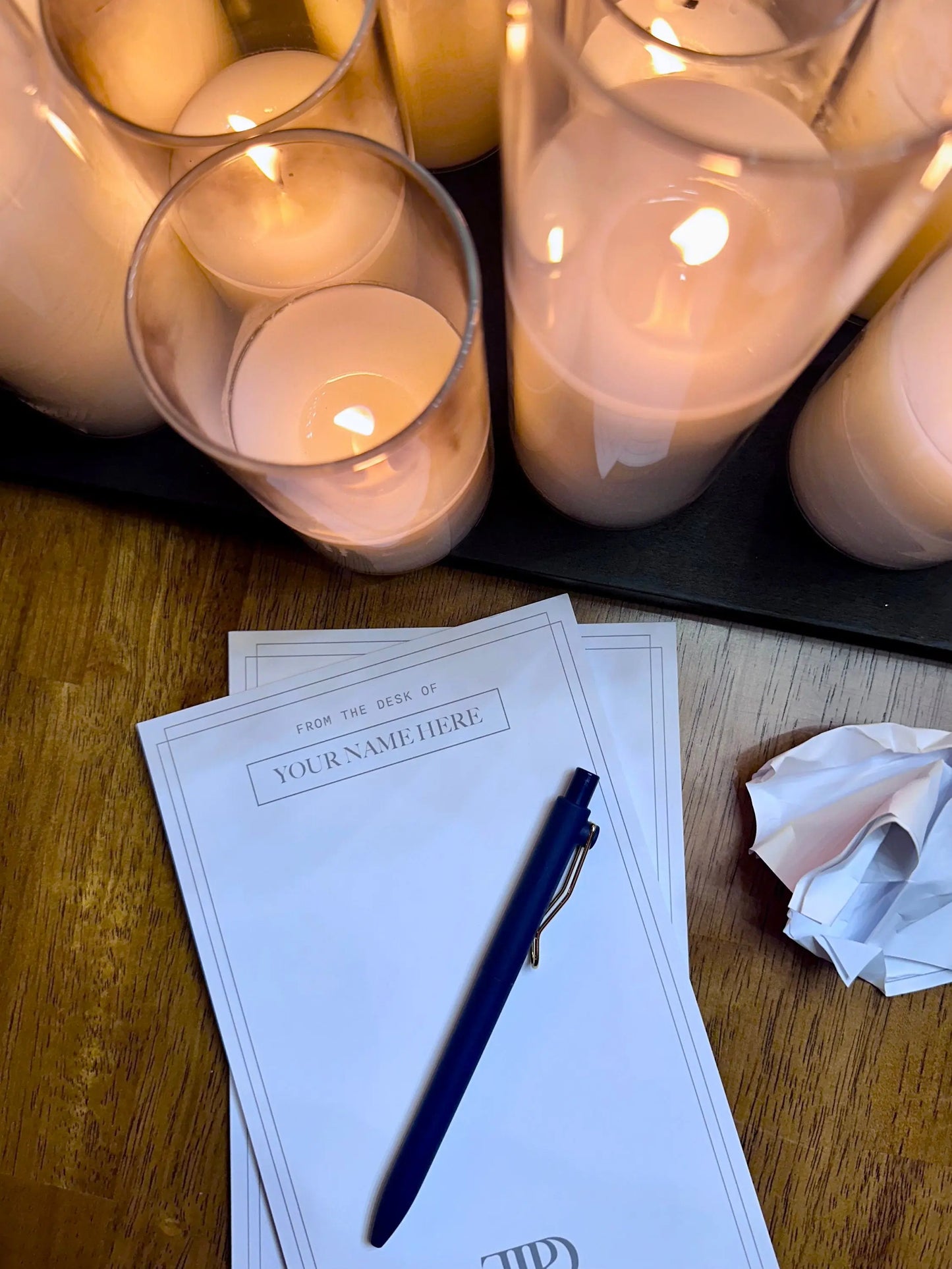 Personalized Full Page (8.5x11") or Half Page (5.5x8.5") Manuscript Notepad, Tortured Poets Department, From the Desk of Notepad, TTPD maedaymaedaymaeday