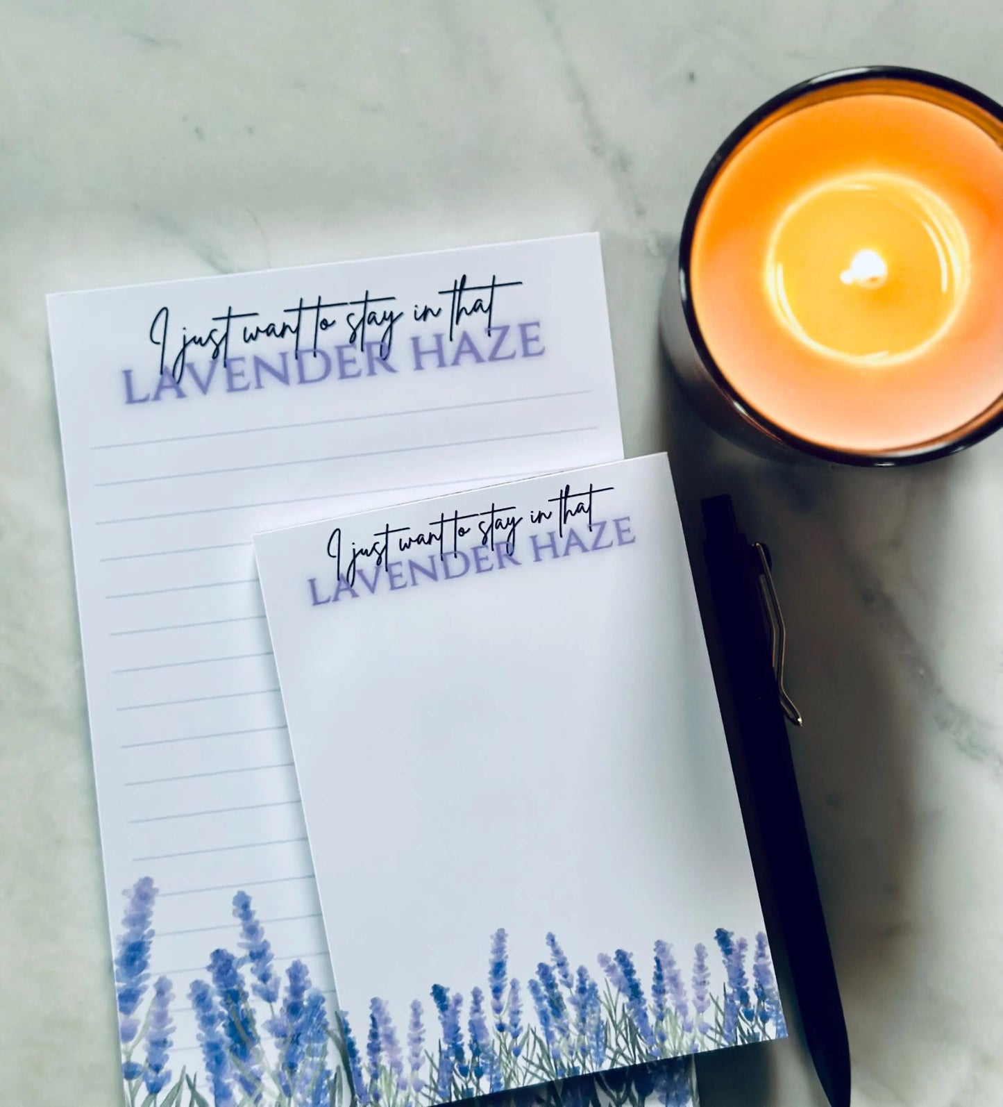 Pop Culture Queen Quarter Page Notepad, I just want to Stay in that Lavender Haze, Midnights Era Merch, Half & Quarter 50 Page Notepad, maedaymaedaymaeday