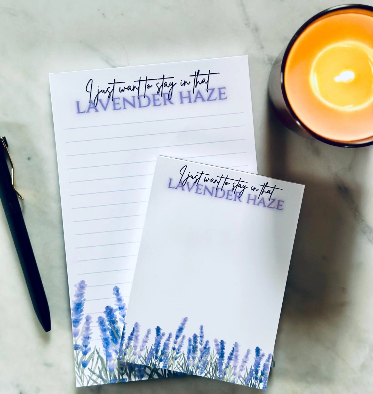 Pop Culture Queen Quarter Page Notepad, I just want to Stay in that Lavender Haze, Midnights Era Merch, Half & Quarter 50 Page Notepad, maedaymaedaymaeday