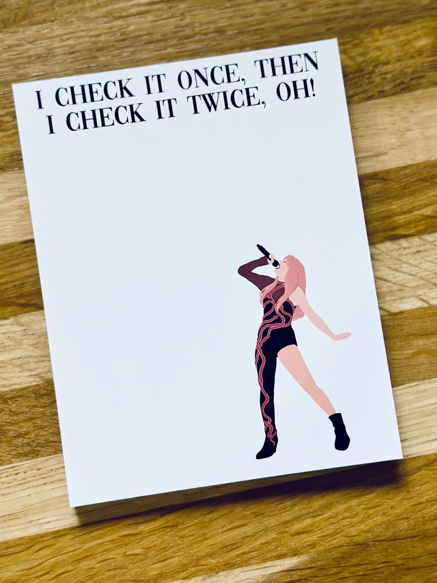 Pop Culture Queen Quarter Page Notepad, Reputation Era Merch, Look What you Made me Do Notepad, In My Notepad Era, 5.5x4.25 50 Page Notepad maedaymaedaymaeday