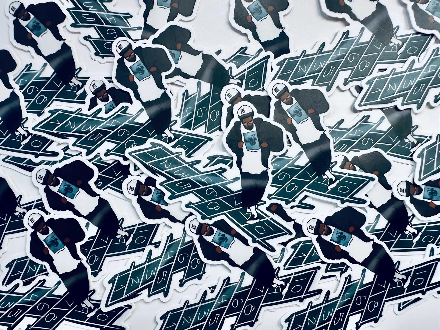 They Not Like Us Permanent, Weatherproof Sticker maedaymaedaymaeday