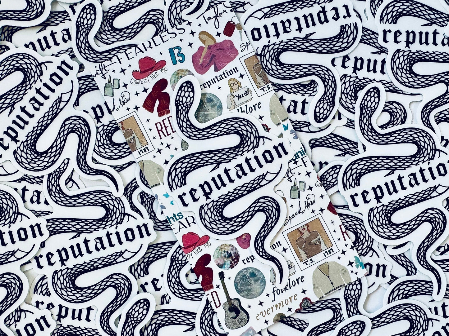 Swift Reputation Inspired Snake Sticker, Eras Accessories, Taylor Inspired Rep Sticker, Reputation Album maedaymaedaymaeday