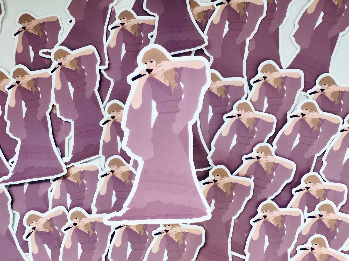 Purple Folklore Eras Outfit Sticker, Folklore Sticker, By the Eras Outfit Sticker, Eras Outfit Sticker, Swift Inspired Vinyl Sticker, Taylor maedaymaedaymaeday