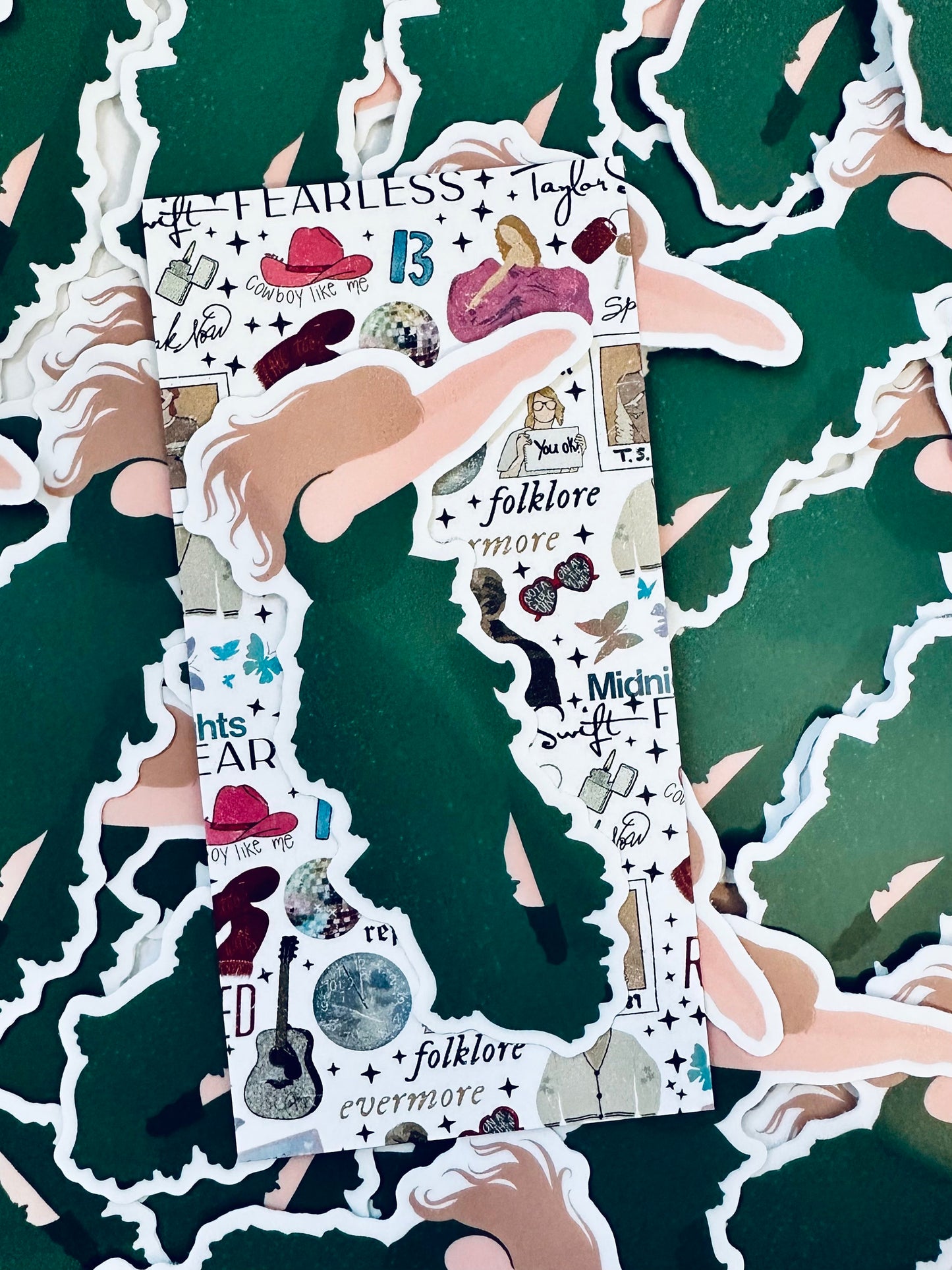 Eras Tour Surprise Acoustic Set Eras Outfit, Green Cap Sleeve Eras Dress,By the Eras Outfit Sticker, Taylor Eras Outfit Sticker, Stage Dive maedaymaedaymaeday