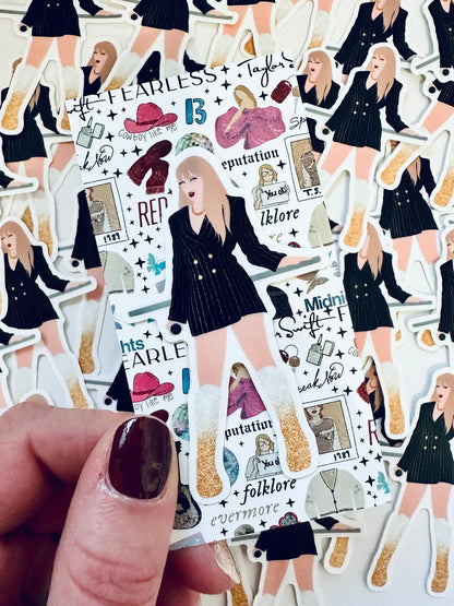 Black Jacket, The Man Lover Sticker - The Eras Tour Sticker Edition - maedaymaedaymaeday