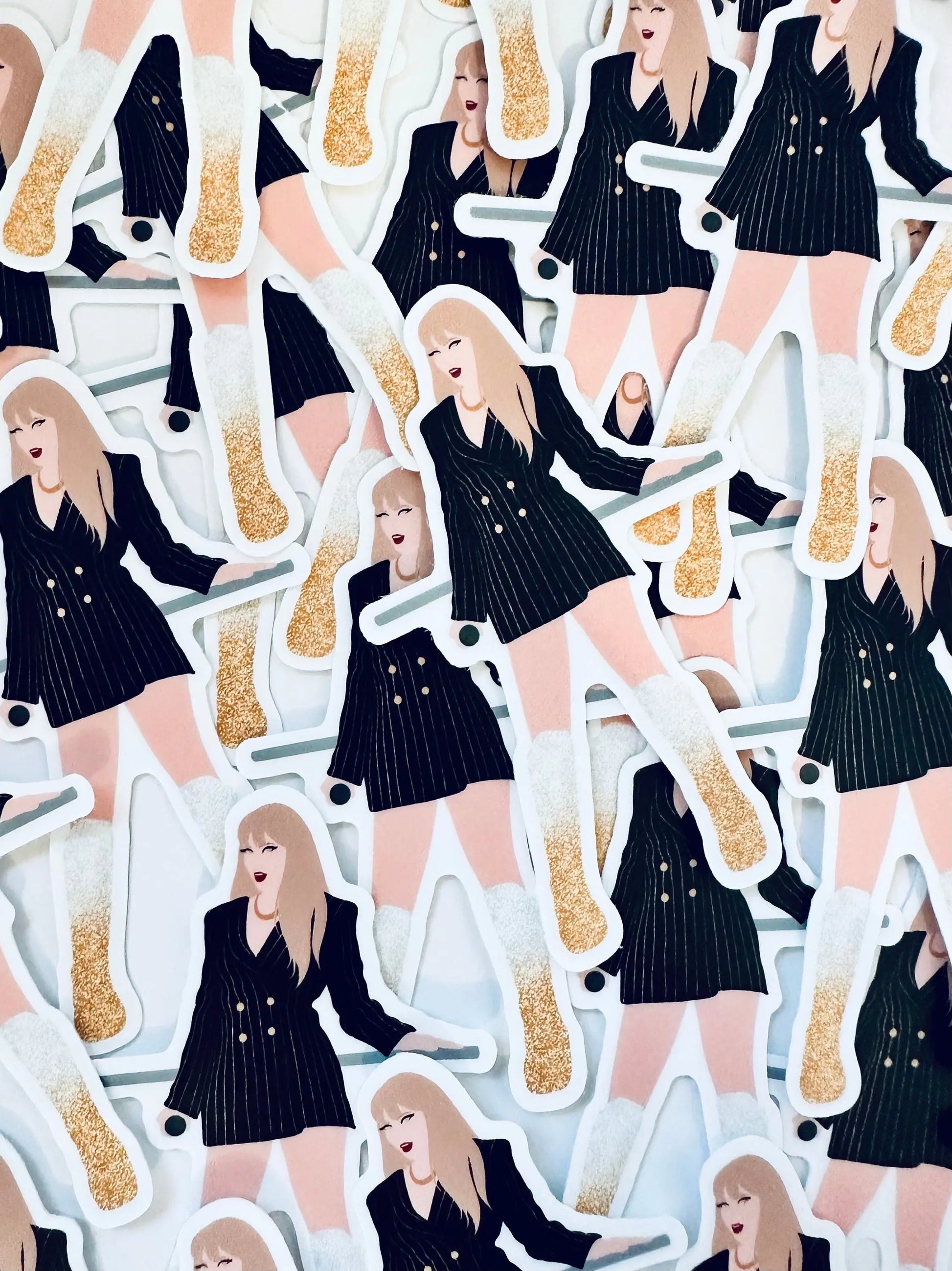 Black The Man, Lover Eras Outfit, Jacket Eras Outfit Sticker, Eras Outfit Costume Sticker,Swift Inspired Vinyl Sticker,Taylor Outfit Sticker maedaymaedaymaeday