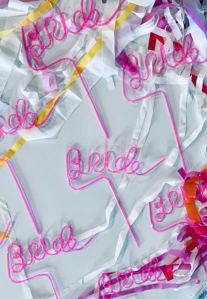 Bride & Willy Silly Straws - maedaymaedaymaeday