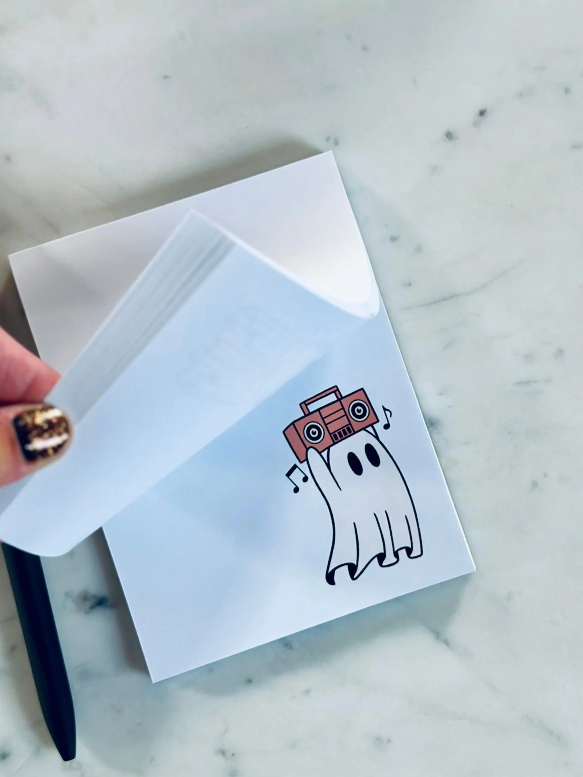 Everyday, Basic Ghost Notepad - maedaymaedaymaeday