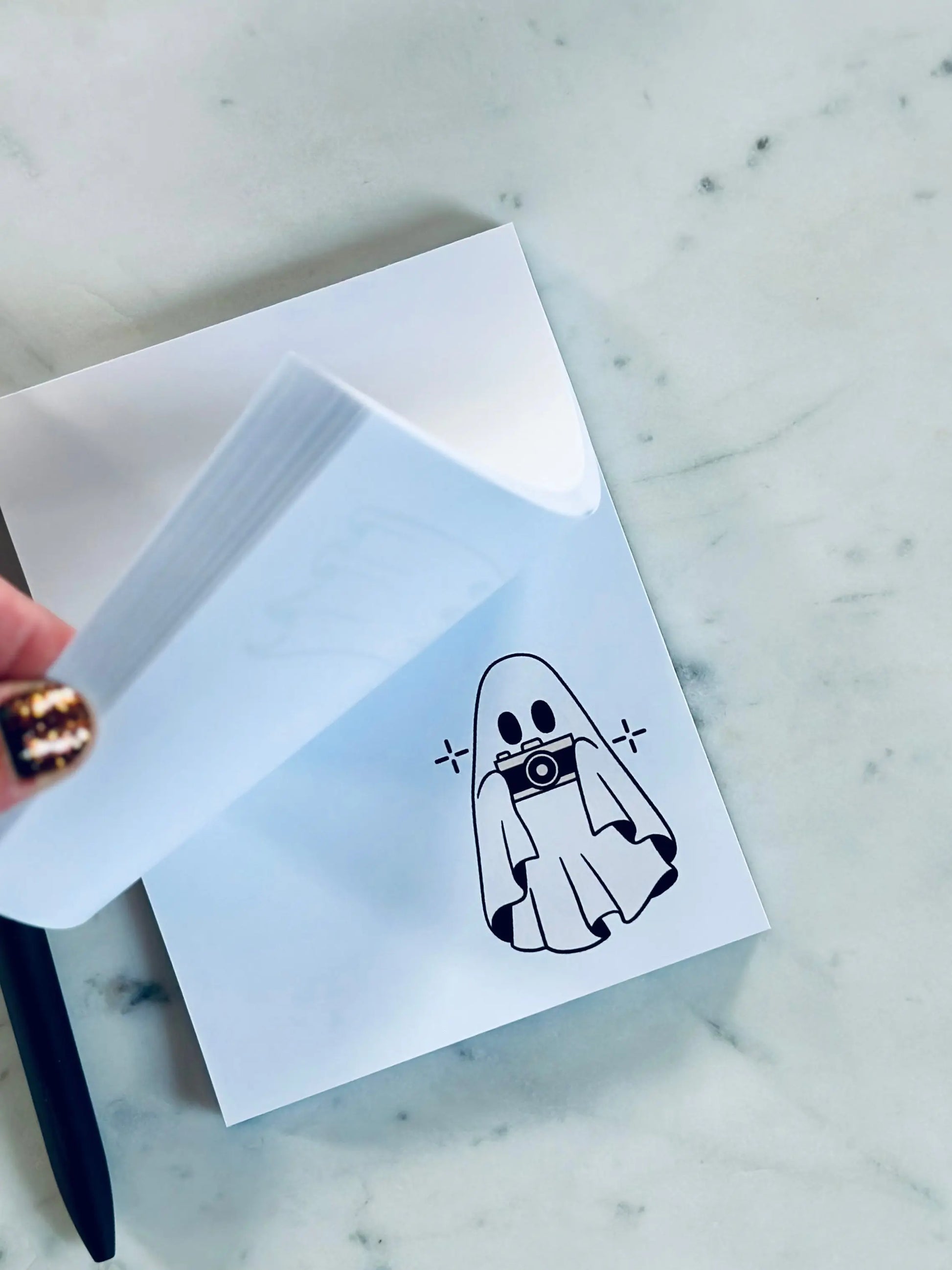 Everyday, Basic Ghost Notepad - maedaymaedaymaeday