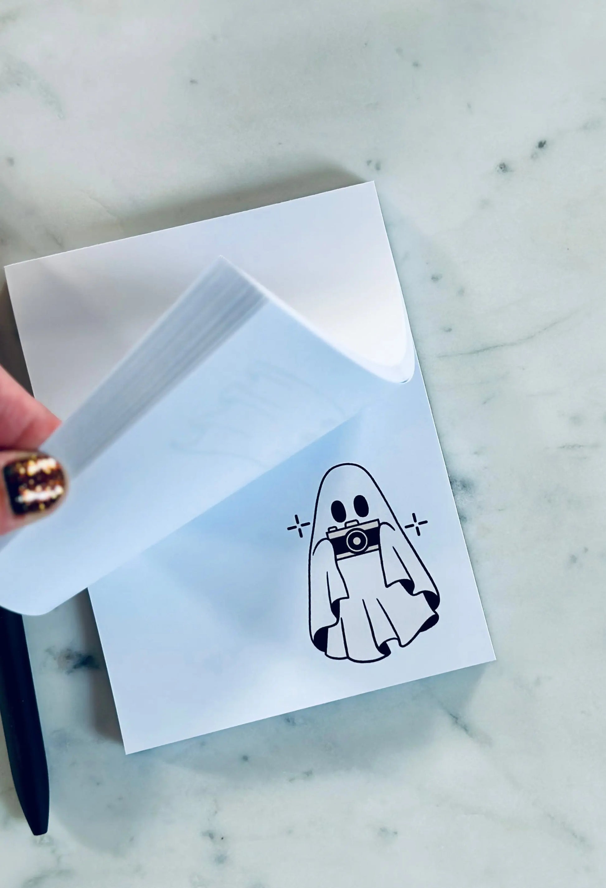 Everyday, Basic Ghost Notepad - maedaymaedaymaeday