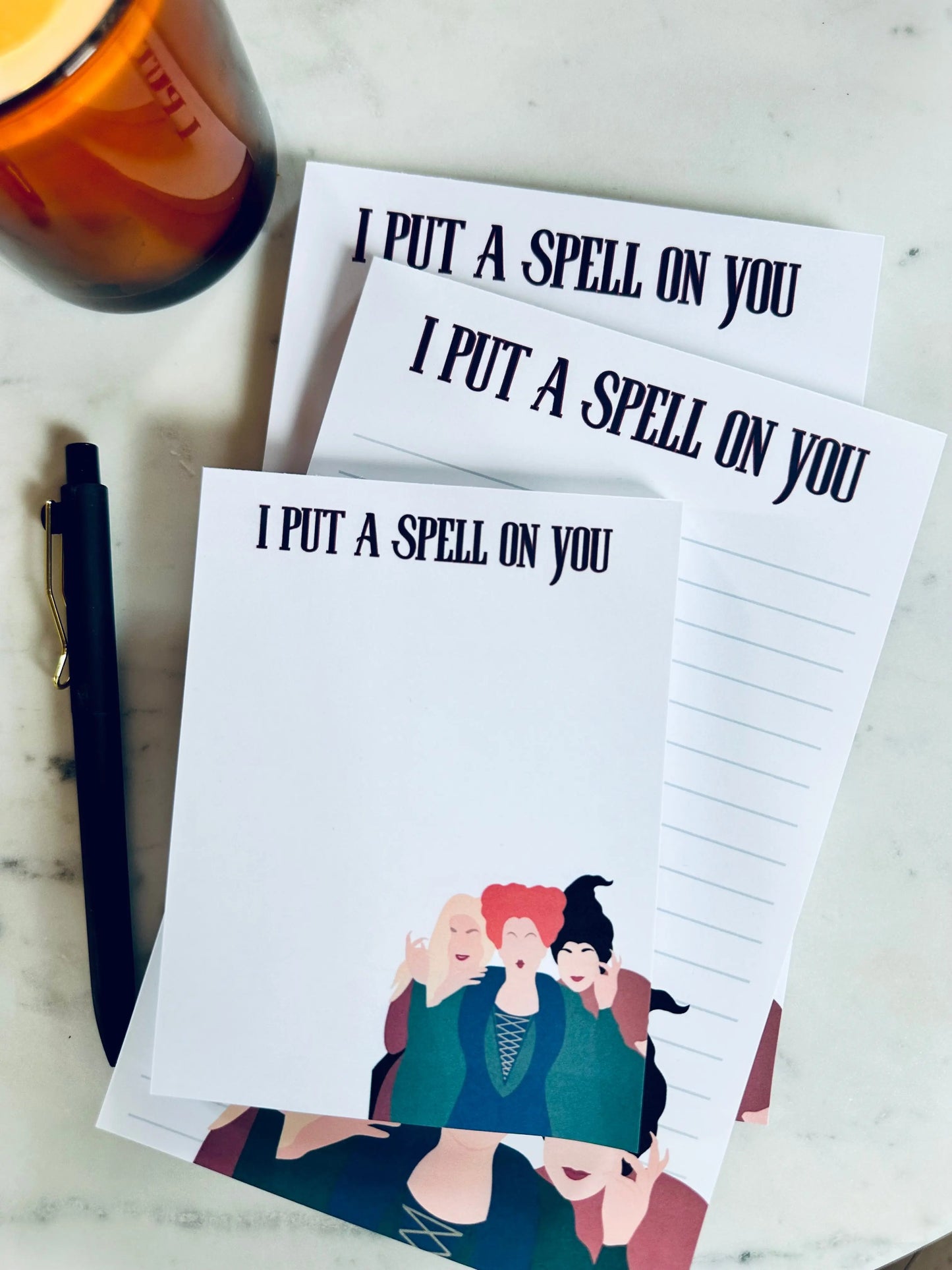 I Put a Spell on You Notepad - maedaymaedaymaeday