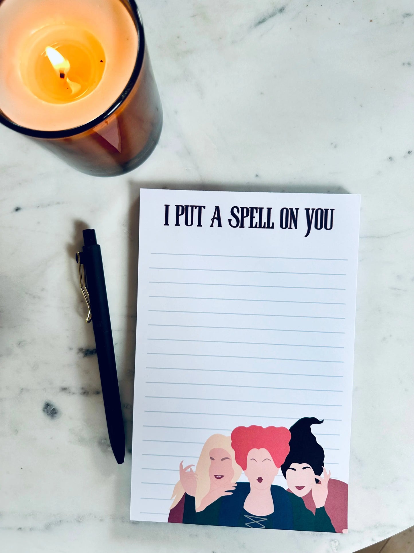 I Put a Spell on You Notepad - maedaymaedaymaeday