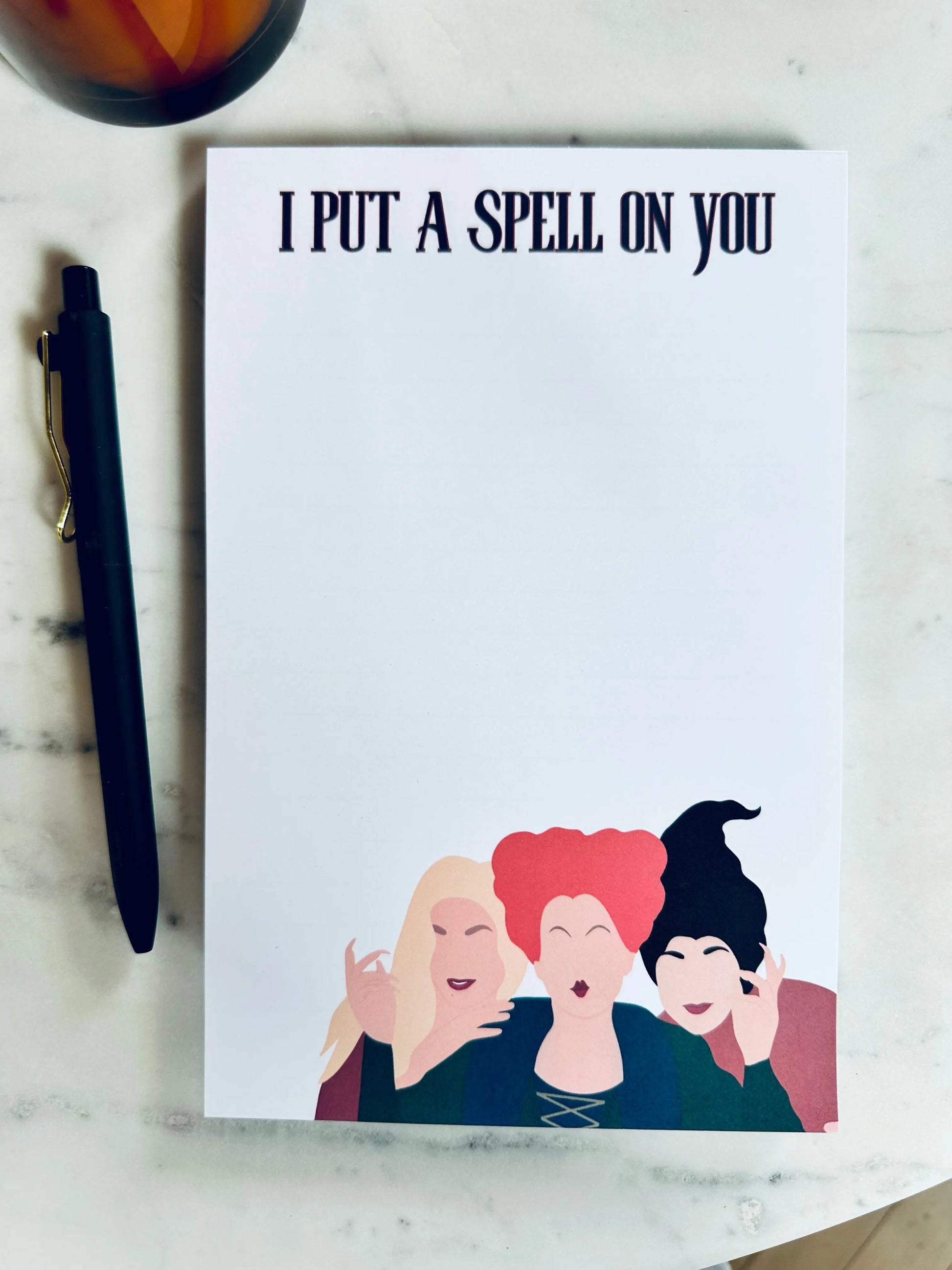 I Put a Spell on You Notepad - maedaymaedaymaeday