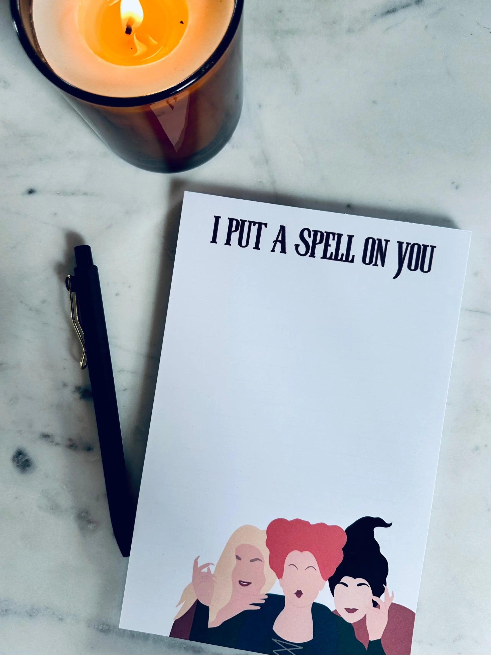 I Put a Spell on You Notepad - maedaymaedaymaeday