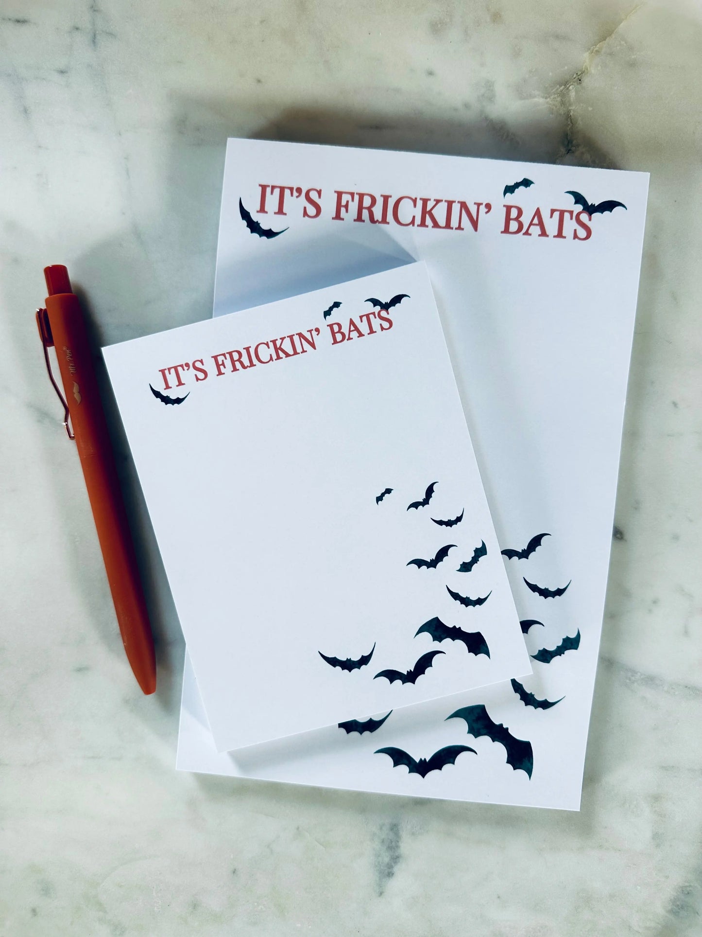 It's Frickin' Bats Notepad - maedaymaedaymaeday