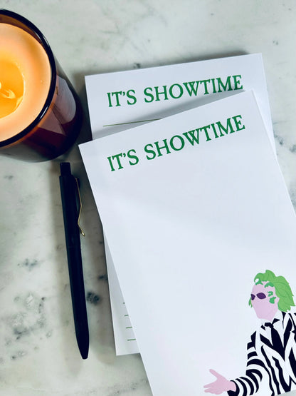 It's Showtime Notepad - maedaymaedaymaeday