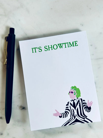 It's Showtime Notepad - maedaymaedaymaeday