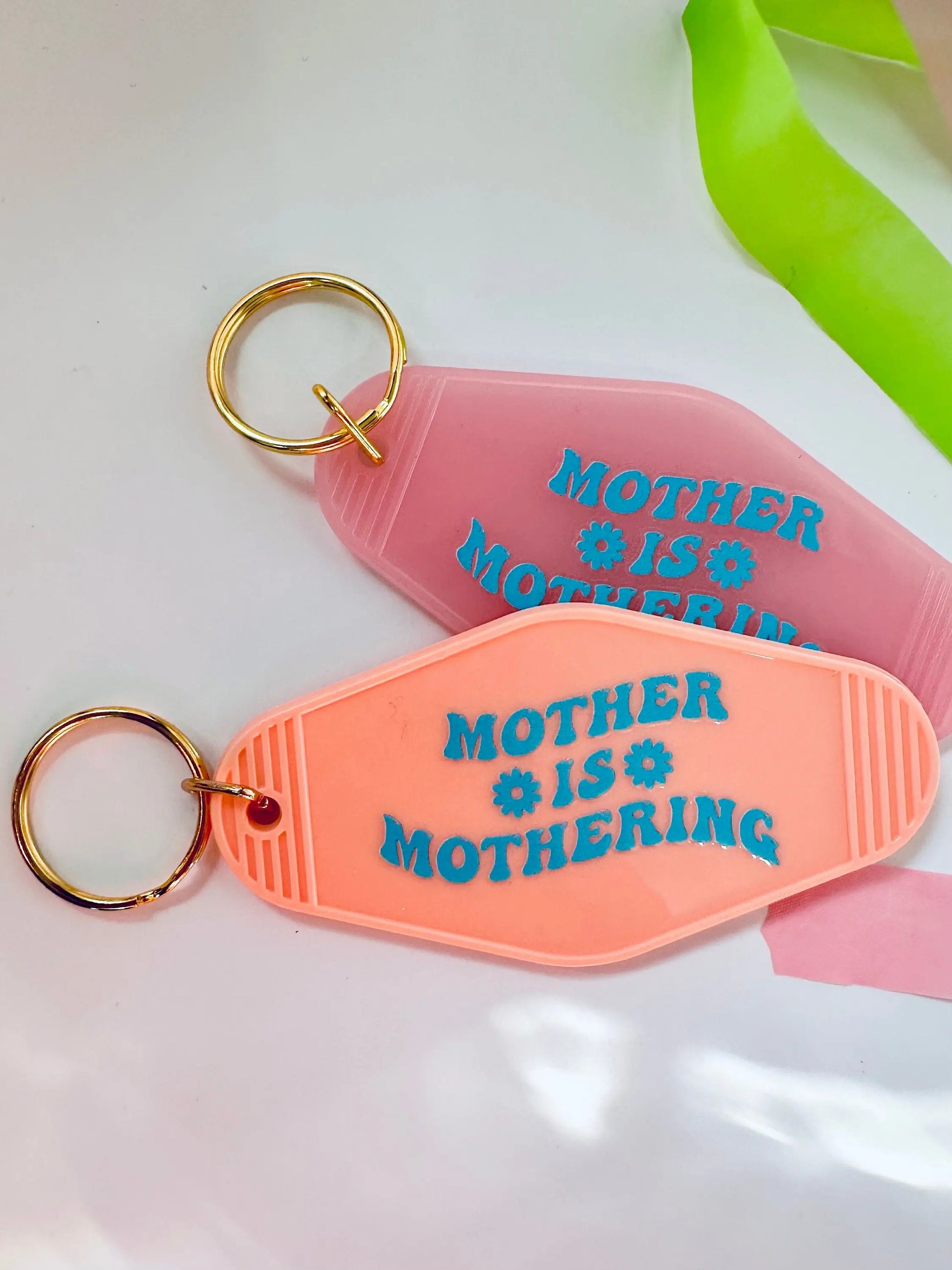 Mother is Mothering Vintage Motel Keychain, Swift Inspired Retro Hotel Keychain maedaymaedaymaeday