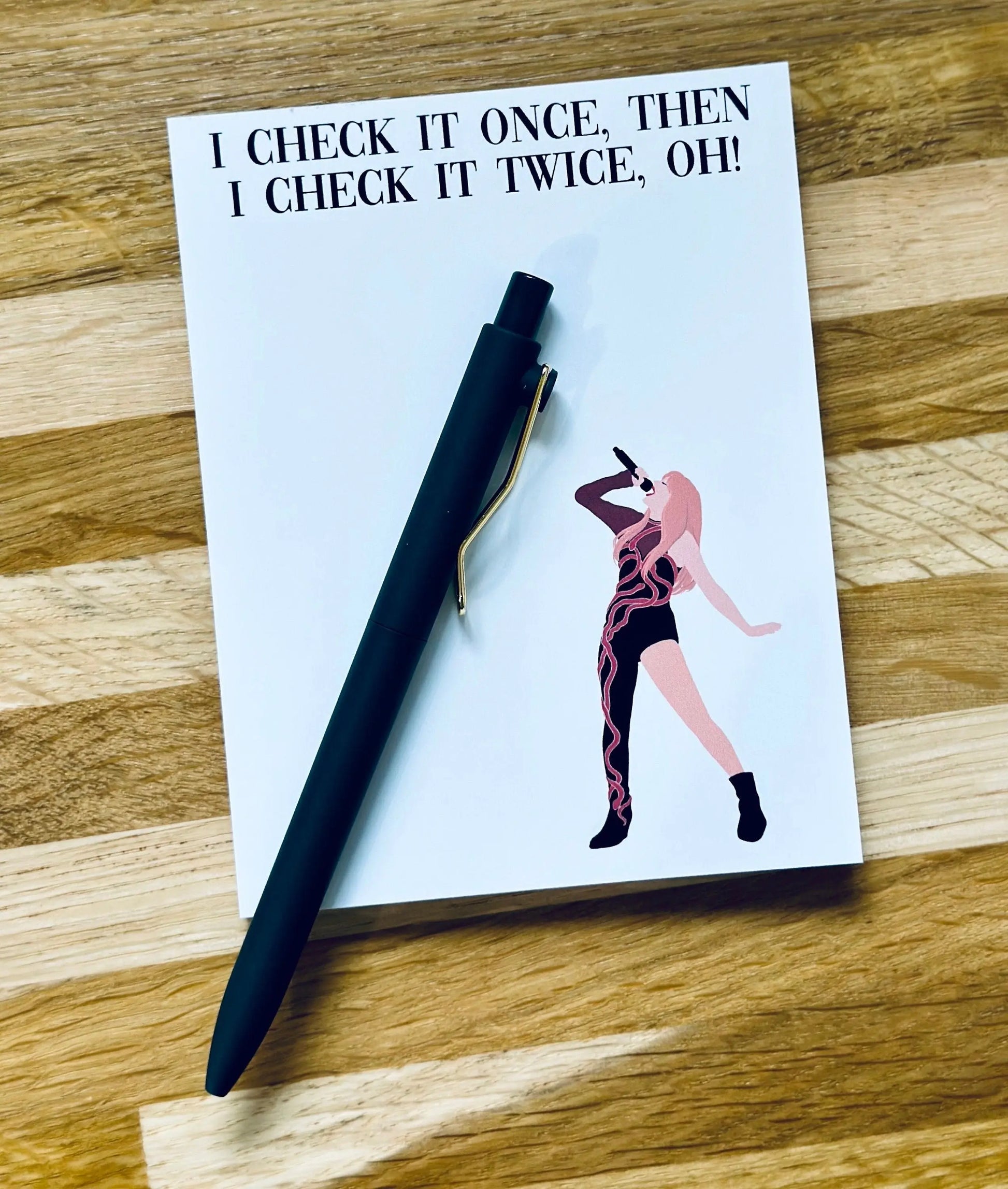 Pop Culture Queen Quarter Page Notepad, Reputation Era Merch, Look What you Made me Do Notepad, In My Notepad Era, 5.5x4.25 50 Page Notepad