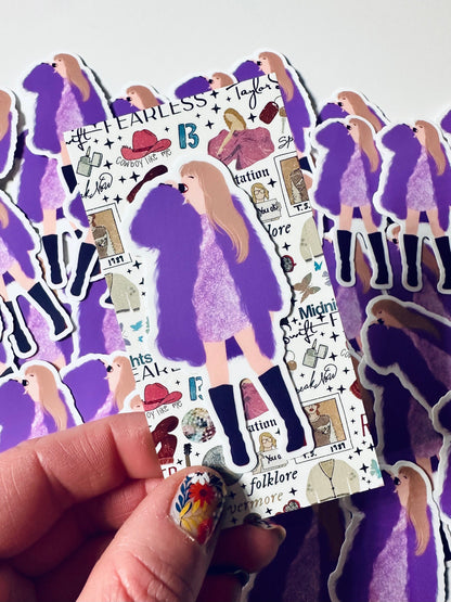 Midnights Eras Outfit Sticker, Bejeweled Sticker,By the Eras Outfit Sticker,Eras Outfit Sticker,Swift Inspired Vinyl Sticker, Taylors Outfit maedaymaedaymaeday